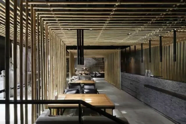 万秀如何让餐厅设计玩转中国风？几根竹子让你眼前一亮！